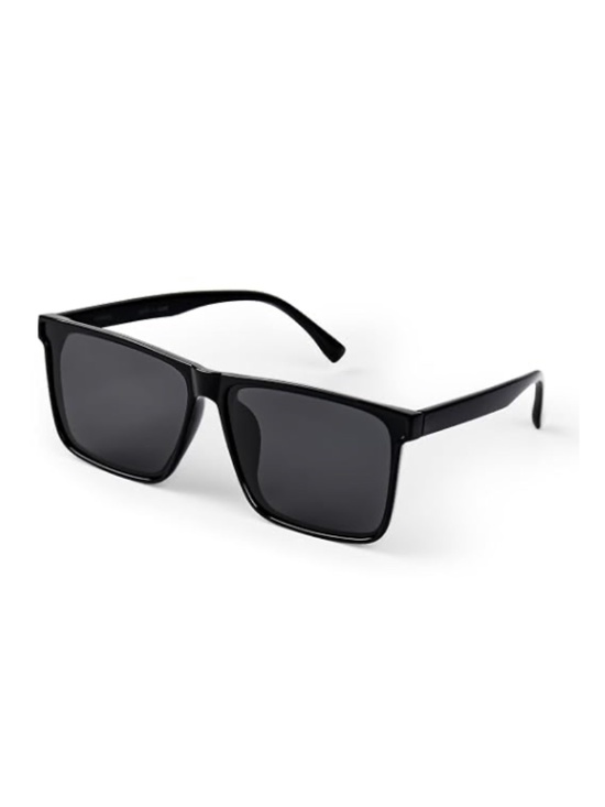Lessness Accessories - Lessness Polarized Black Square Sunglasses Women